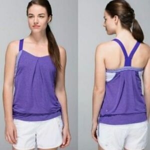 Lululemon Athletica Rest Less Tank Top Size 4